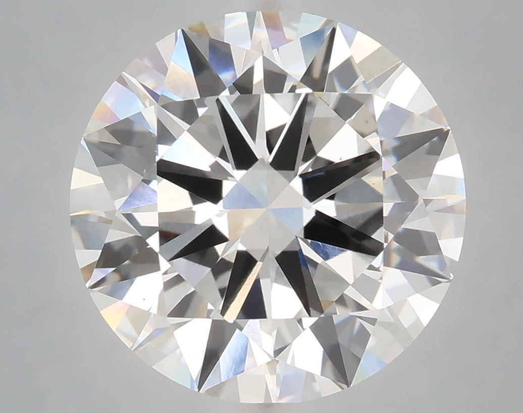 6.00 carat round lab grown diamond E color VS1 clarity