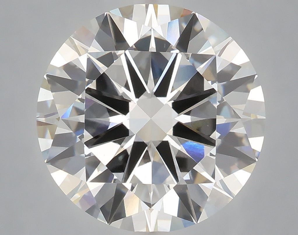 6.01 carat round lab grown diamond E color VS1 clarity