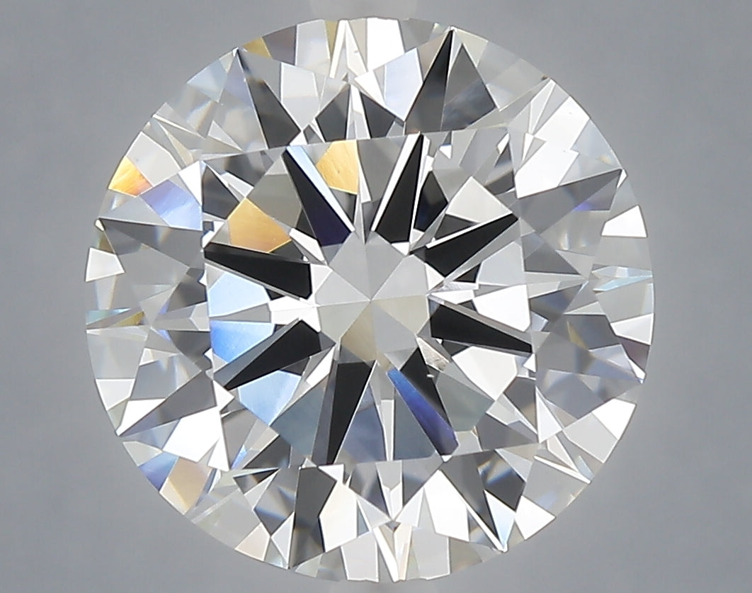 6.00 carat round lab grown diamond E color VS1 clarity