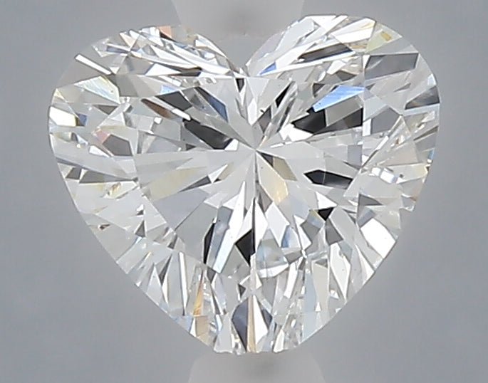 1.06 carat heart lab grown diamond E color VS1 clarity