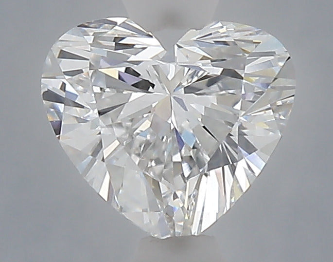 1.02 carat heart lab grown diamond D color VVS2 clarity