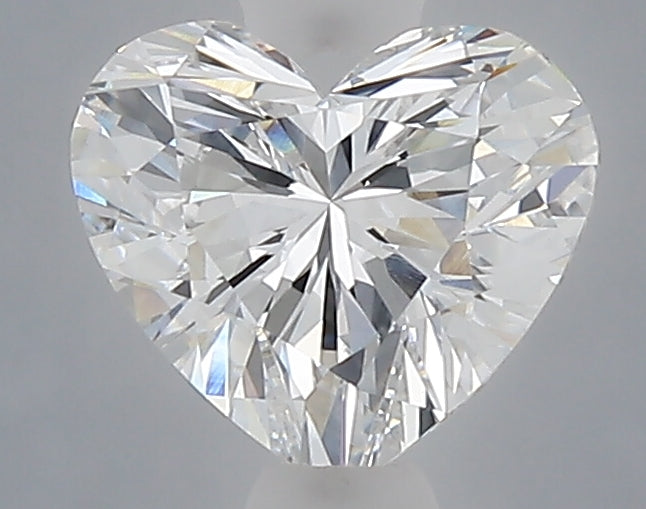 1.01 carat heart lab grown diamond D color VVS2 clarity