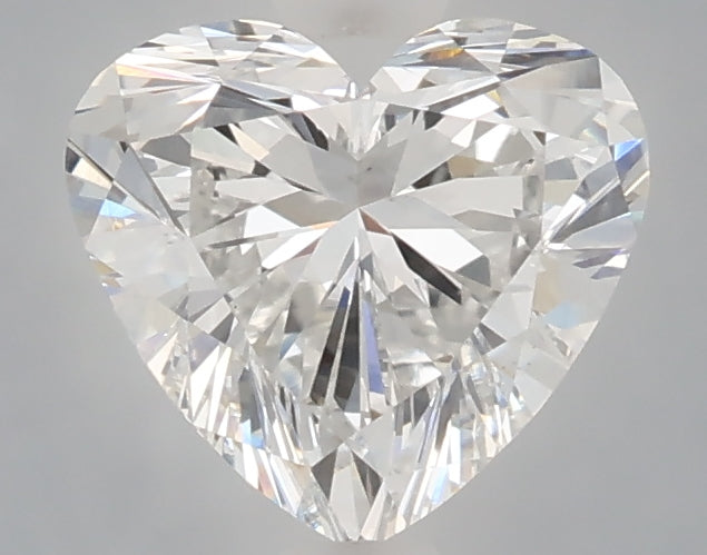 1.54 carat heart lab grown diamond E color VS1 clarity