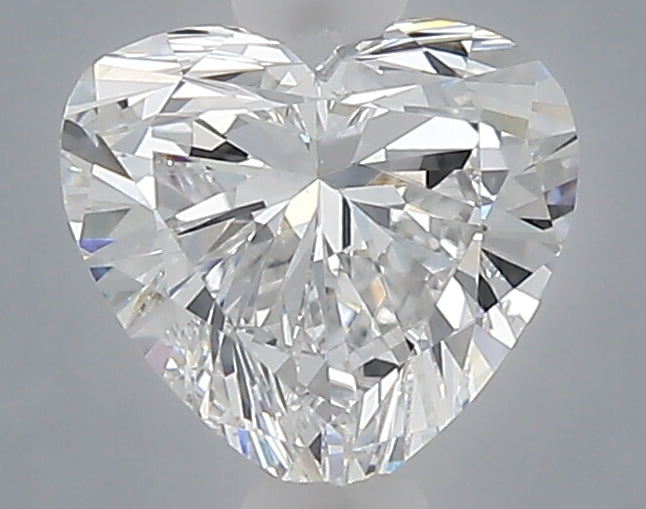 1.03 carat heart lab grown diamond D color VVS2 clarity