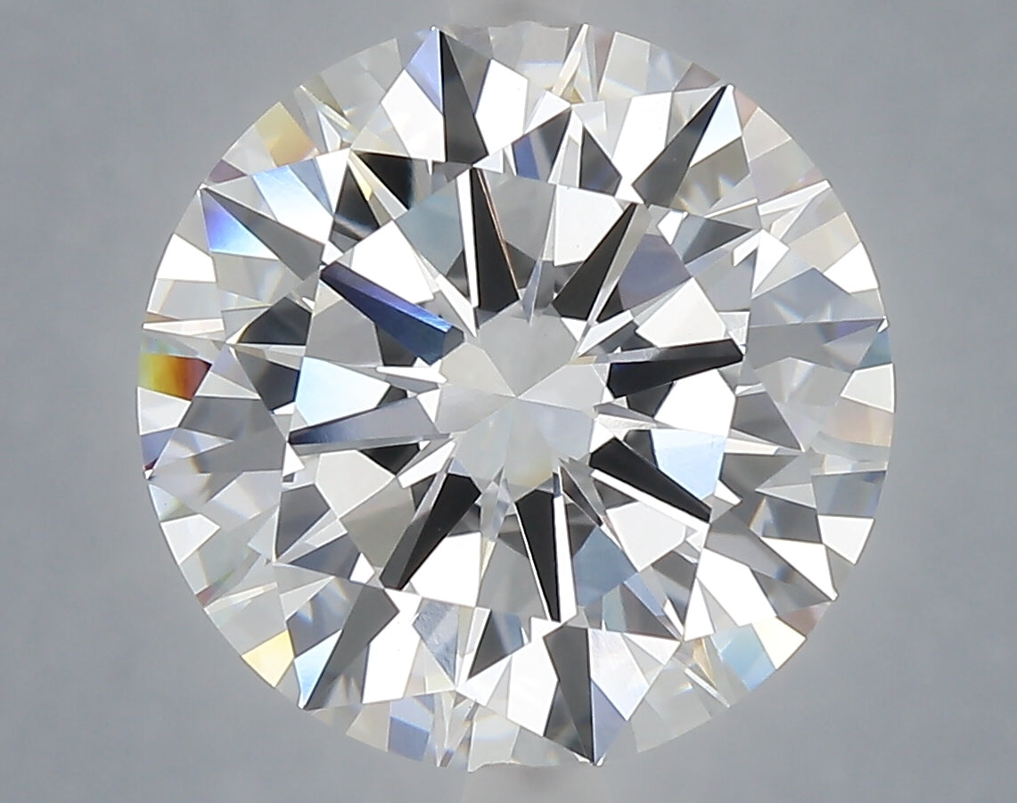 7.00 carat round lab grown diamond E color VVS2 clarity