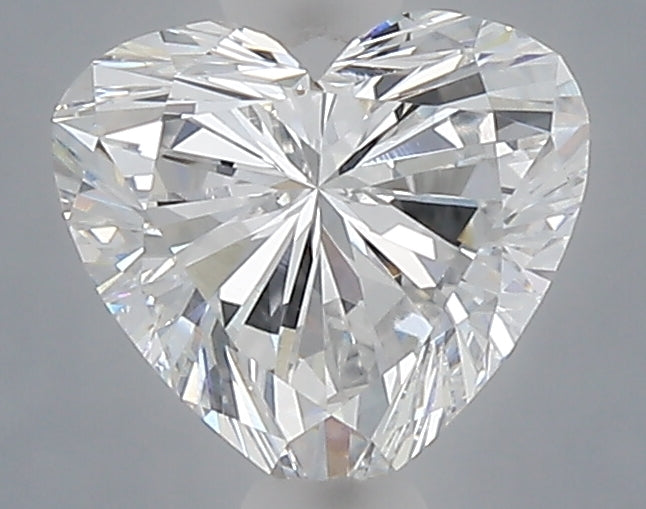 1.05 carat heart lab grown diamond D color VVS2 clarity