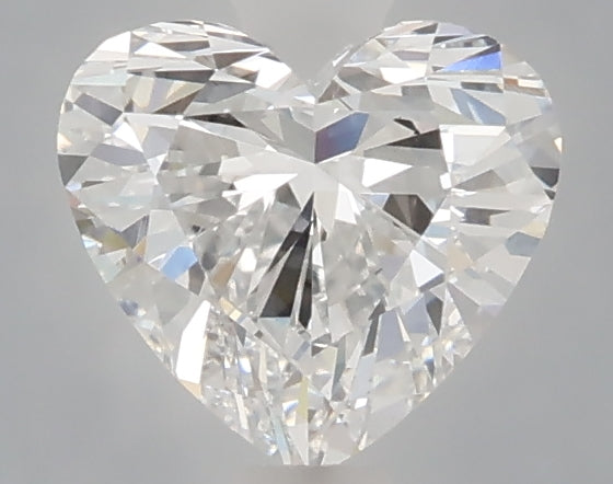 1.03 carat heart lab grown diamond D color VVS2 clarity