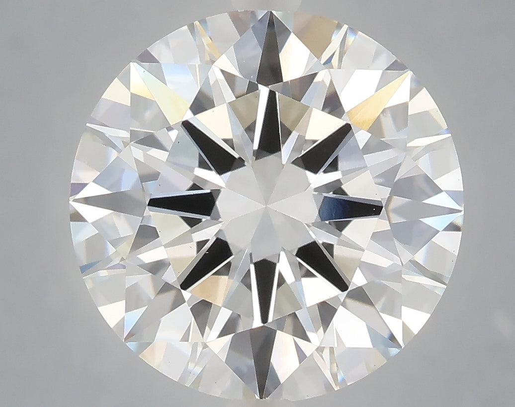 6.21 carat round lab grown diamond E color VS1 clarity