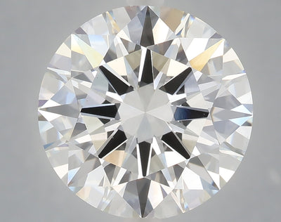 6.21 carat round lab grown diamond E color VS1 clarity