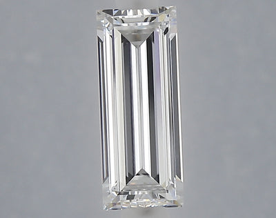 1.04 carat baguette lab grown diamond E color VVS2 clarity