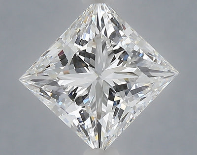 2.32 carat princess lab grown diamond E color VVS2 clarity