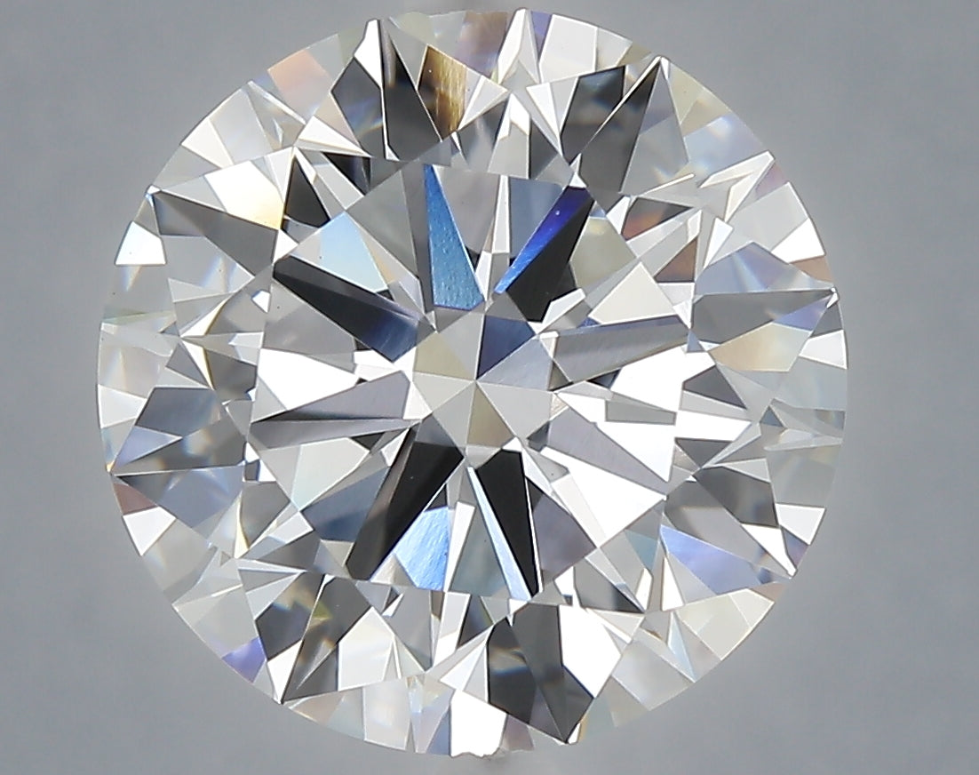 7.06 carat round lab grown diamond E color VS1 clarity