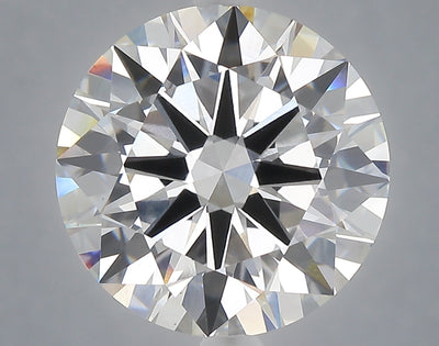 7.02 carat round lab grown diamond E color VS1 clarity