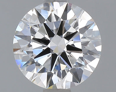 1.51 carat round lab grown diamond F color VS1 clarity