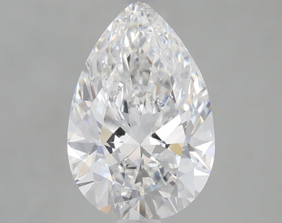 2.05 carat pear lab grown diamond D color VS1 clarity