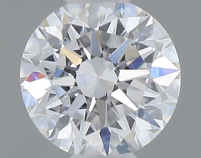 0.47 carat round lab grown diamond D color VS1 clarity
