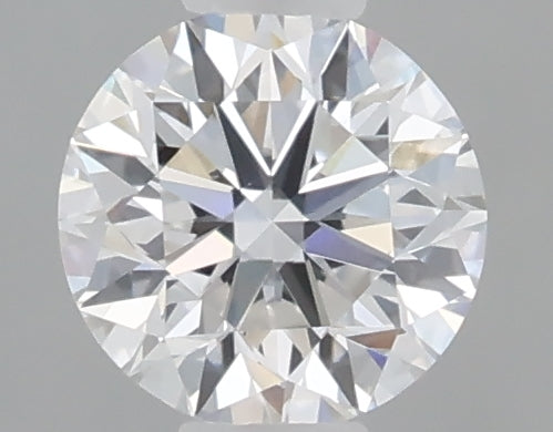 0.48 carat round lab grown diamond D color VS1 clarity