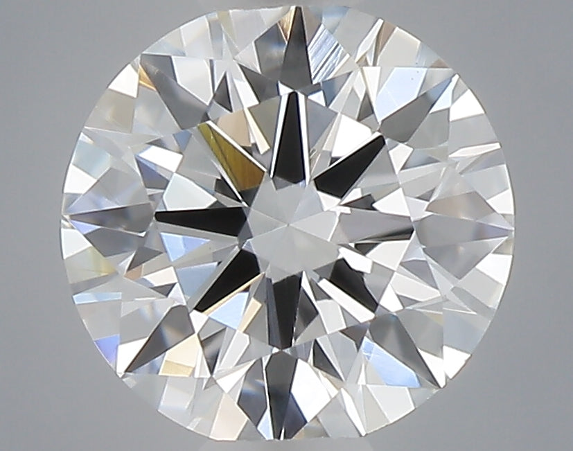 0.49 carat round lab grown diamond D color VVS2 clarity