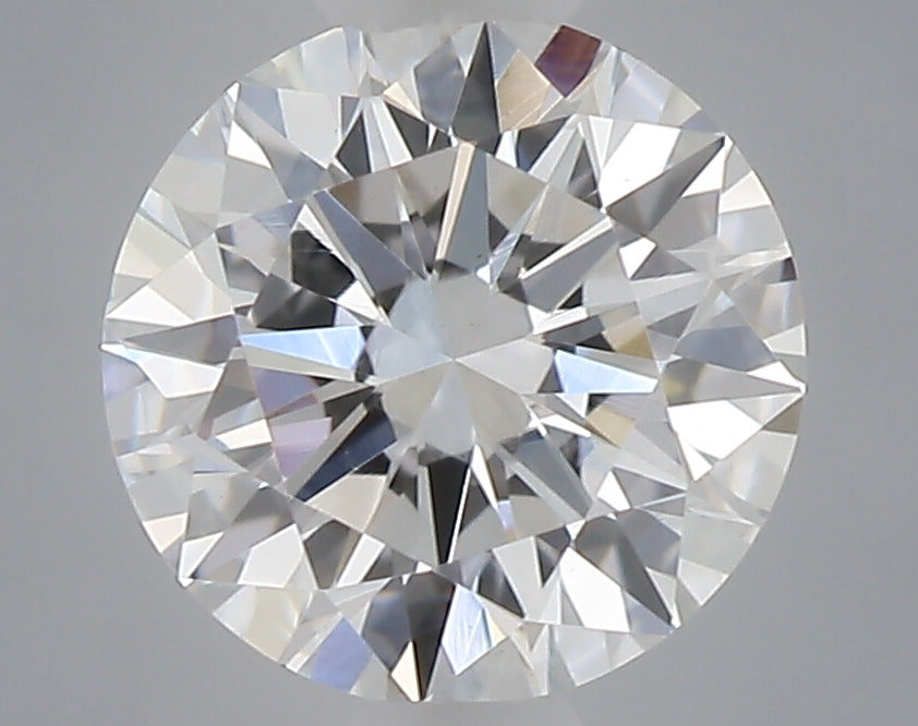 0.48 carat round lab grown diamond D color VS1 clarity