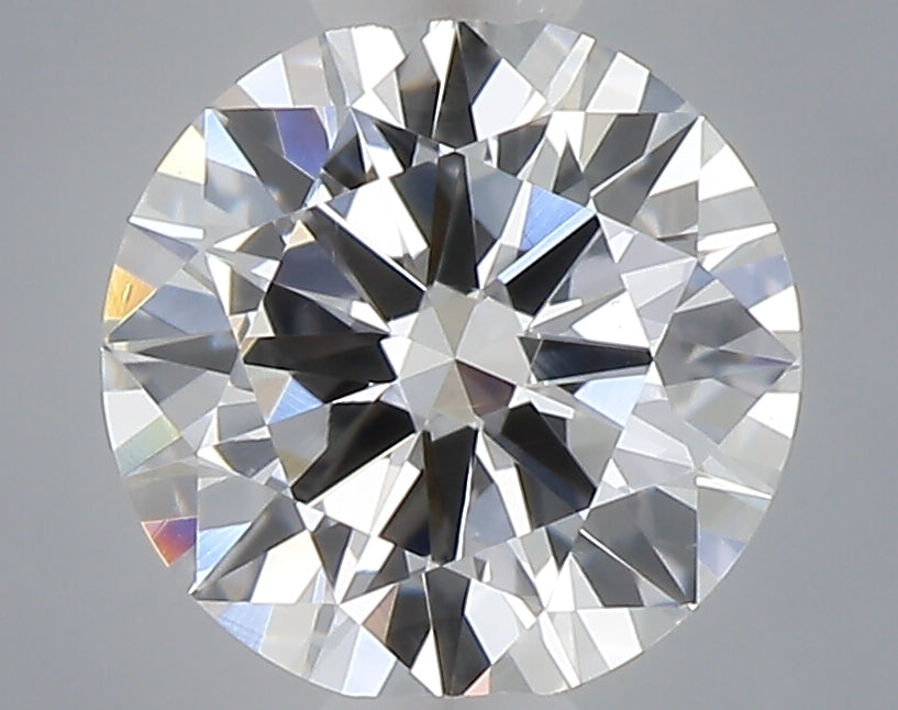 0.48 carat round lab grown diamond D color VS1 clarity