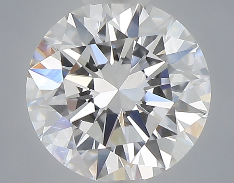 0.49 carat round lab grown diamond D color VVS2 clarity