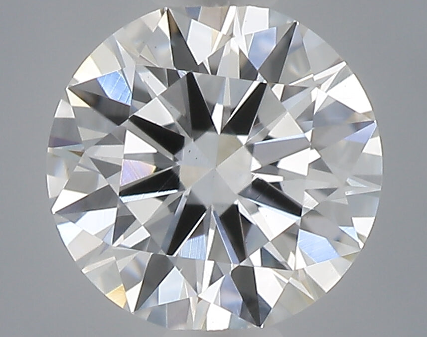 0.49 carat round lab grown diamond D color VS1 clarity