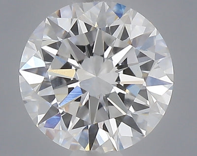 0.49 carat round lab grown diamond D color VVS2 clarity