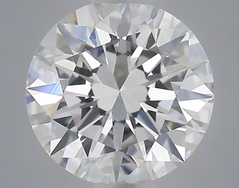 0.47 carat round lab grown diamond D color VS1 clarity