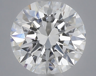 0.47 carat round lab grown diamond D color VS1 clarity