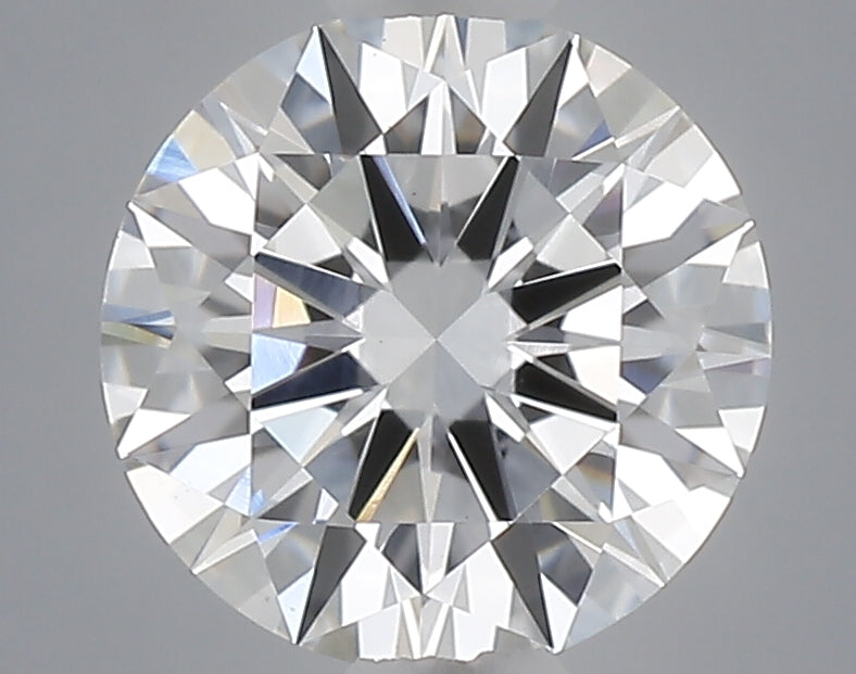 0.48 carat round lab grown diamond D color VVS2 clarity