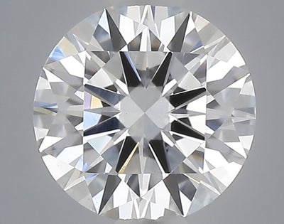 0.48 carat round lab grown diamond D color VVS2 clarity