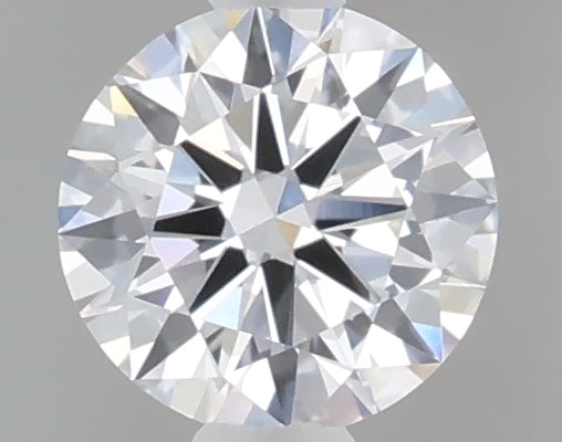 0.48 carat round lab grown diamond D color VVS2 clarity