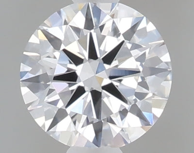 0.48 carat round lab grown diamond D color VVS2 clarity