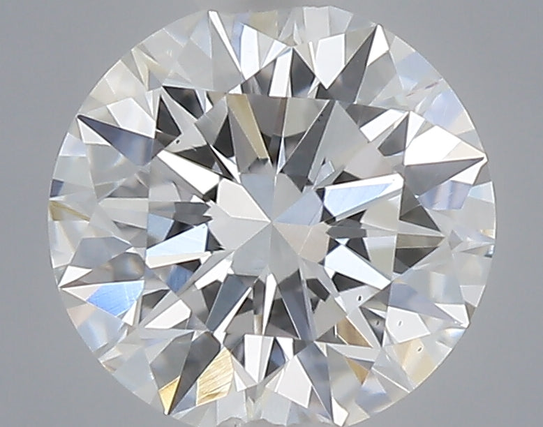 0.47 carat round lab grown diamond D color VS1 clarity