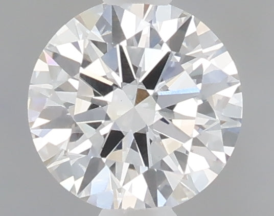0.47 carat round lab grown diamond D color VS1 clarity