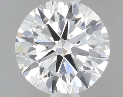 0.48 carat round lab grown diamond D color VVS2 clarity