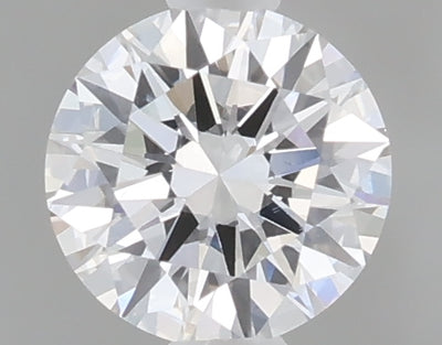 0.48 carat round lab grown diamond D color VS1 clarity