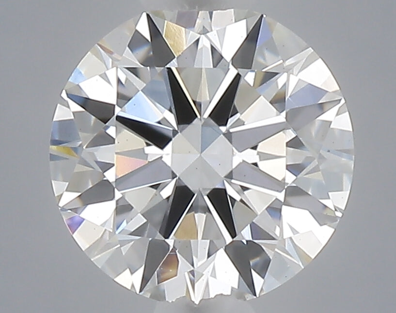 0.48 carat round lab grown diamond D color VS1 clarity