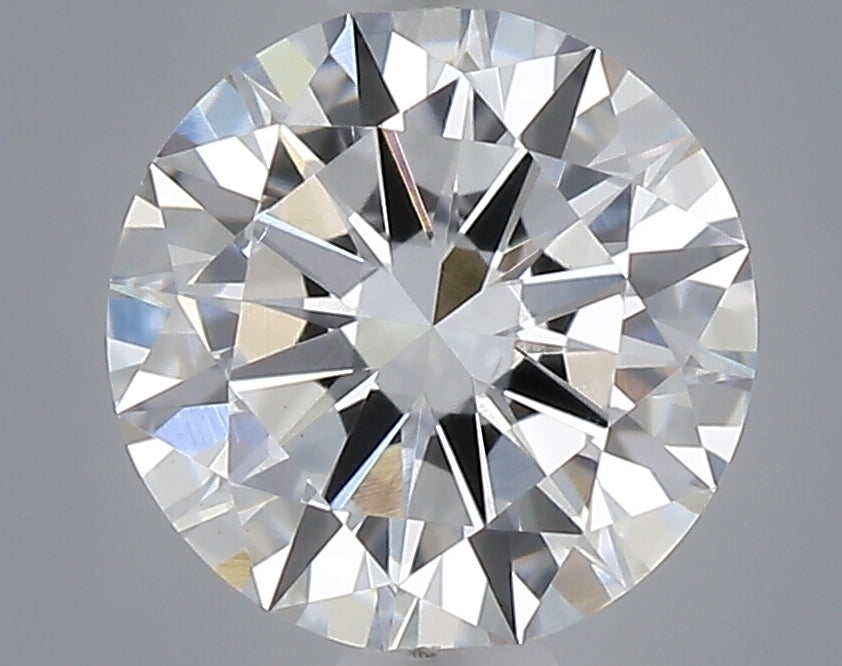 0.48 carat round lab grown diamond D color VS1 clarity