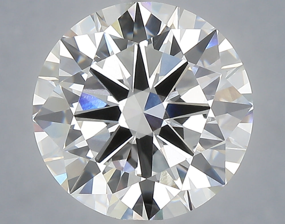 5.01 carat round lab grown diamond G color VVS2 clarity
