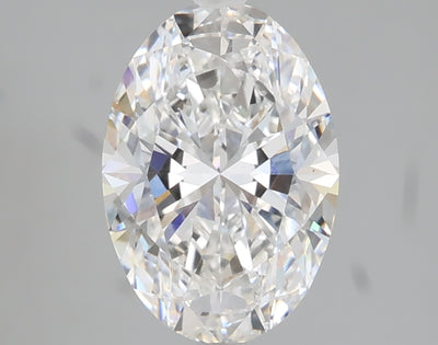 2.04 carat oval lab grown diamond E color VVS2 clarity