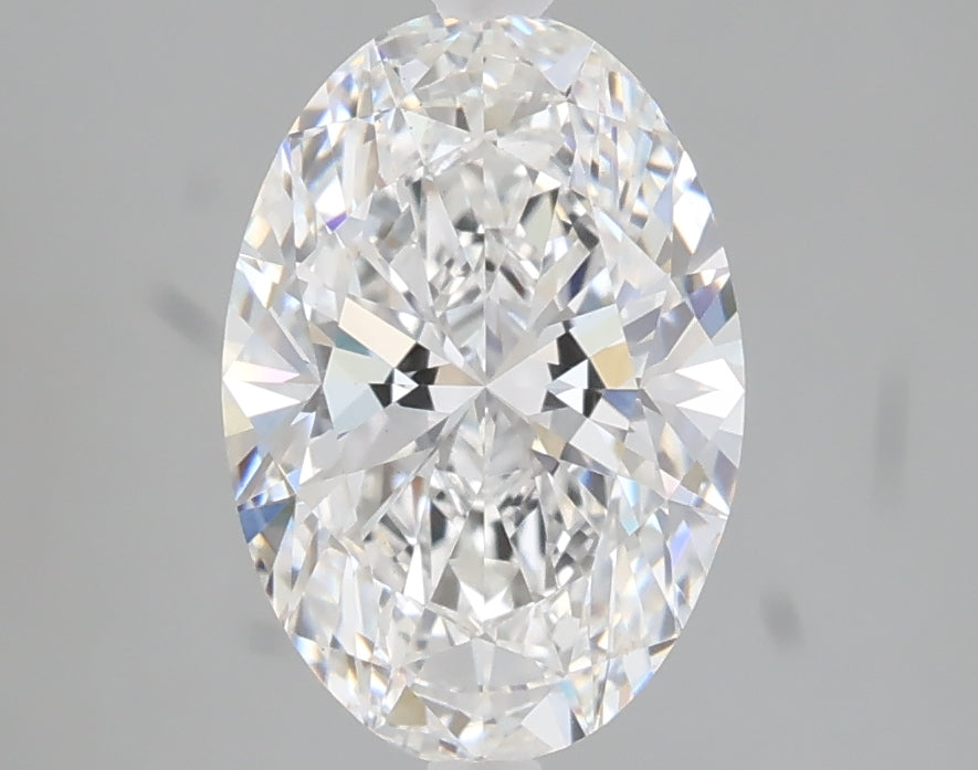 2.03 carat oval lab grown diamond E color VS1 clarity