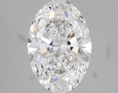 2.00 carat oval lab grown diamond E color VS1 clarity