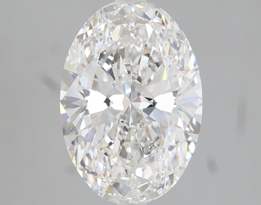 2.04 carat oval lab grown diamond E color VS1 clarity