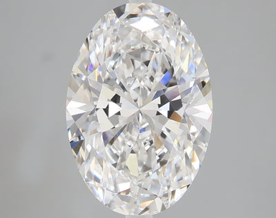 3.00 carat oval lab grown diamond E color VS1 clarity