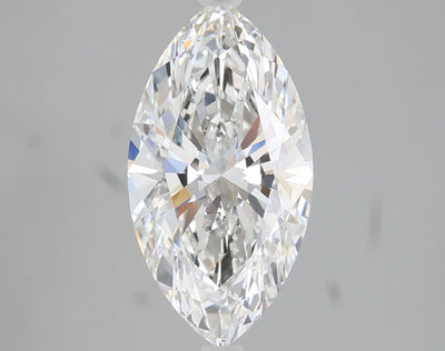 2.02 carat marquise lab grown diamond E color VS1 clarity