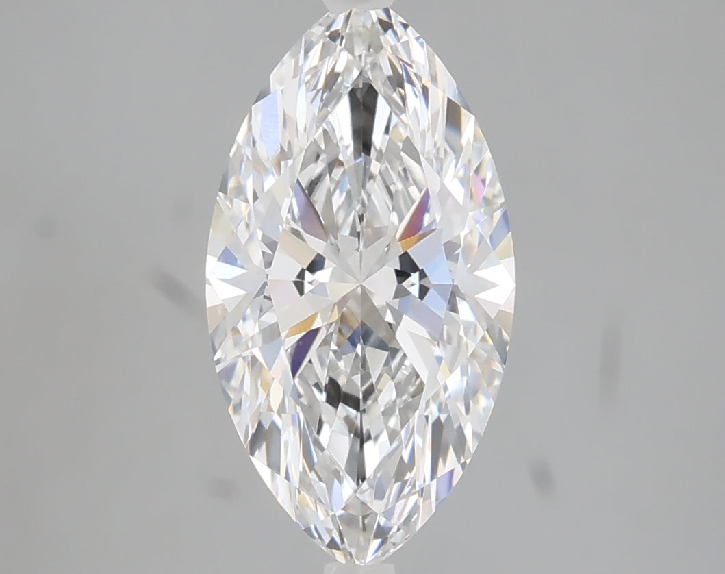 2.05 carat marquise lab grown diamond E color VVS2 clarity