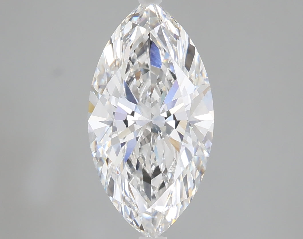 2.01 carat marquise lab grown diamond E color VVS2 clarity