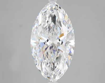 2.05 carat marquise lab grown diamond D color VVS2 clarity