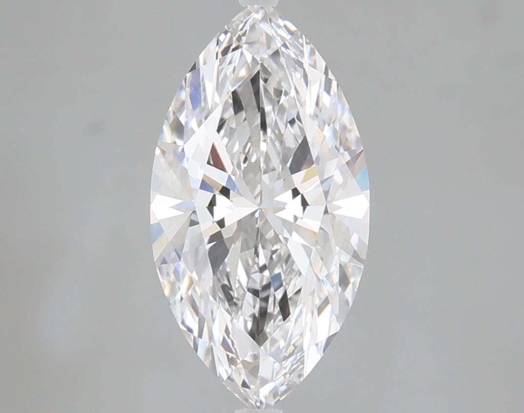 2.05 carat marquise lab grown diamond E color VVS2 clarity